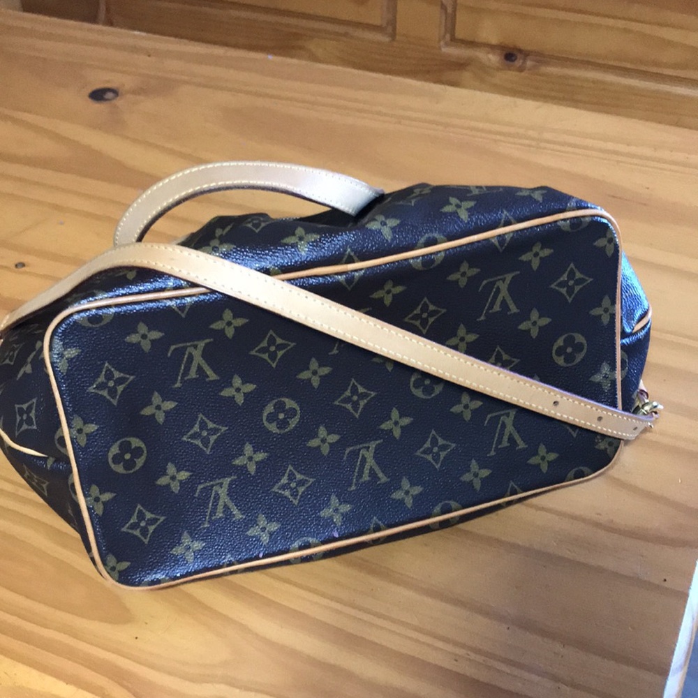 🌟 3 WAY 🌟 zipper Louis Vuitton Palermo pm crossbody French - Picture 12 of 16